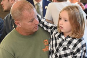 Dads and father figures joined students for annual Dads Breakfast event