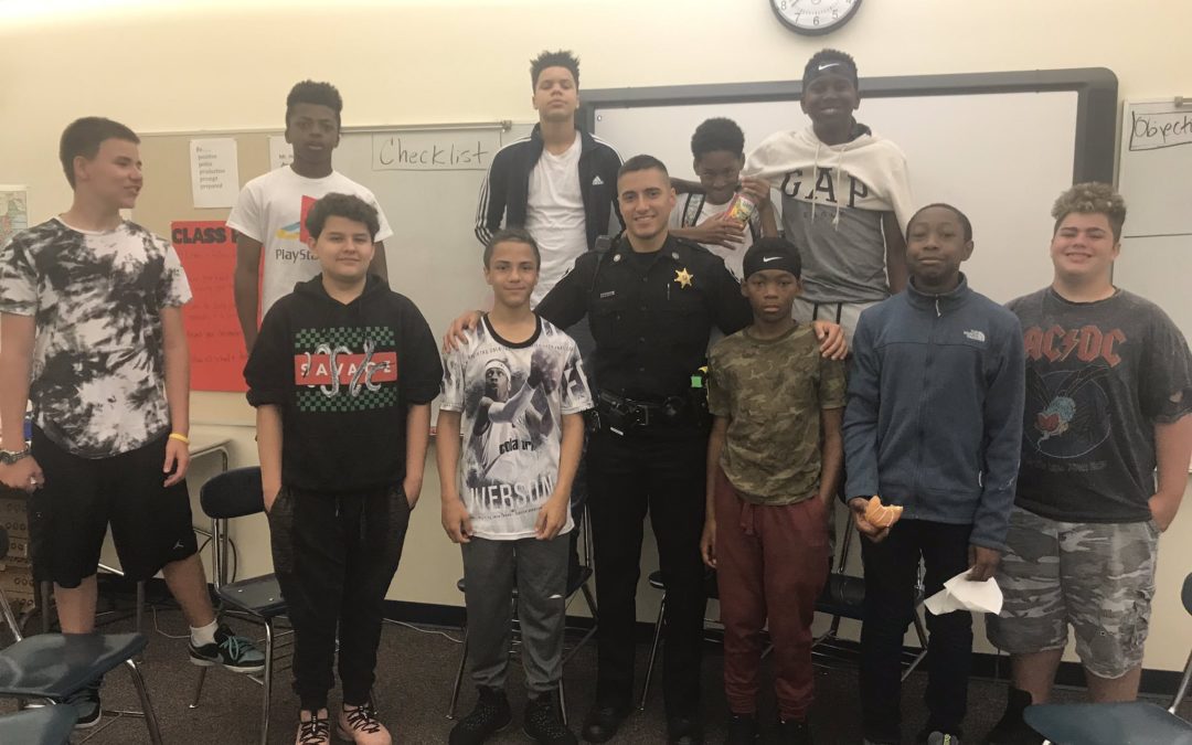 SRO Helps Lead Mentoring Program