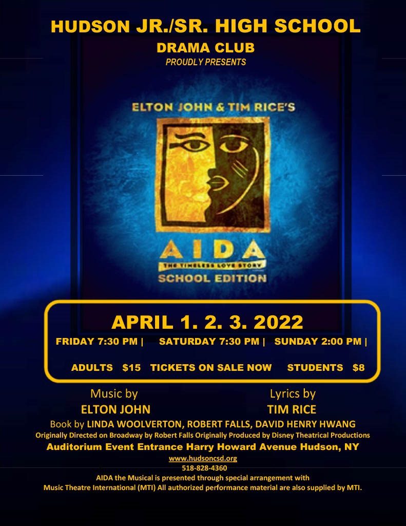 Aida School Edition show poster