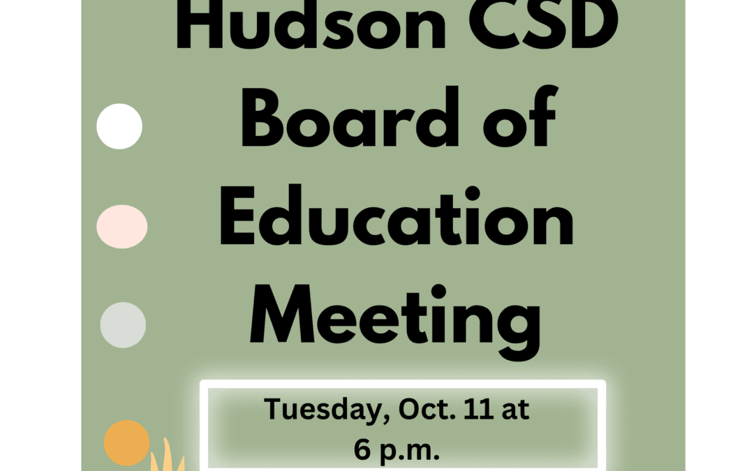 Board of Education Meeting Oct. 11