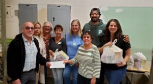 Hudson Backpack Program Receives $10,000 Donation