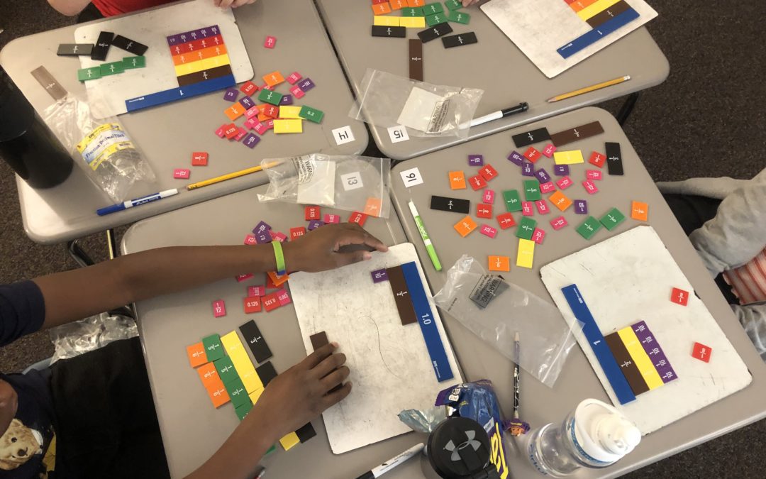 Ms. Mabee’s 6th Grade Class Creates Visual Fractions