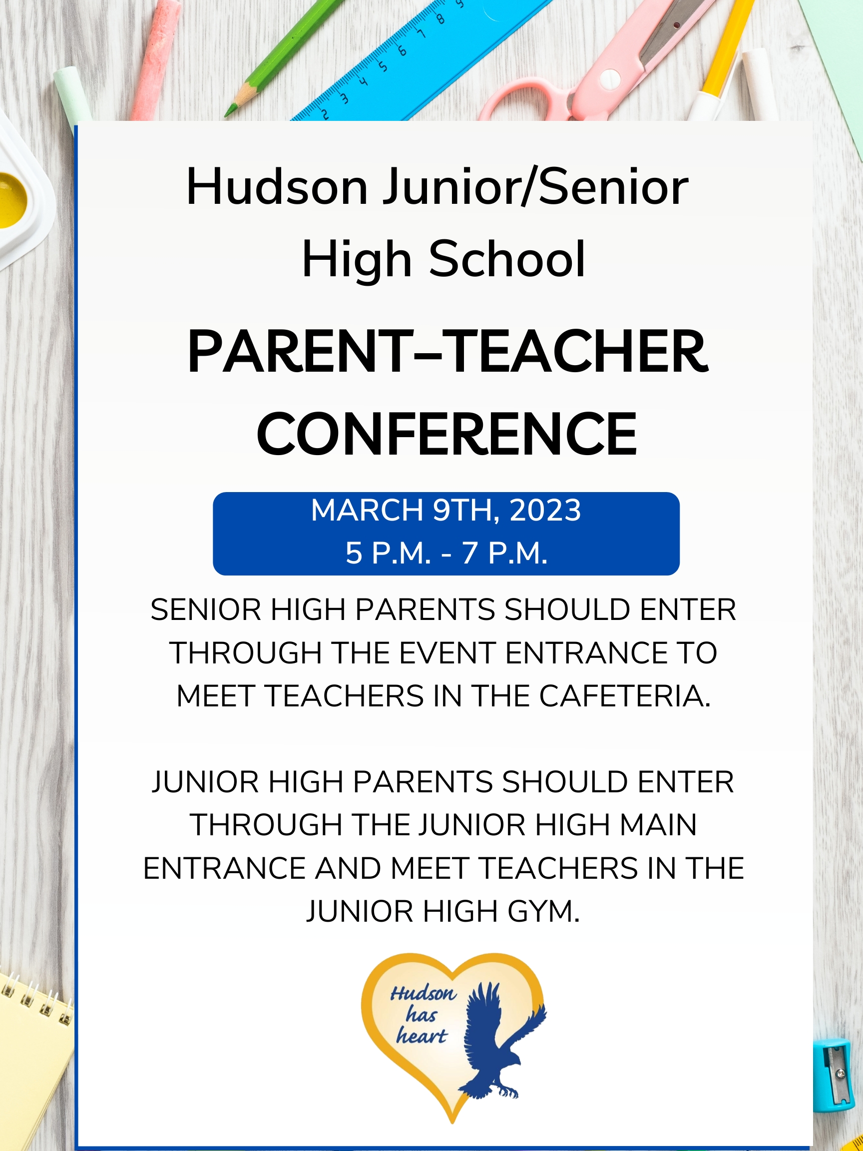 hudson-jshs-parent-teacher-conference-3-9-23-hudson-city-school-district