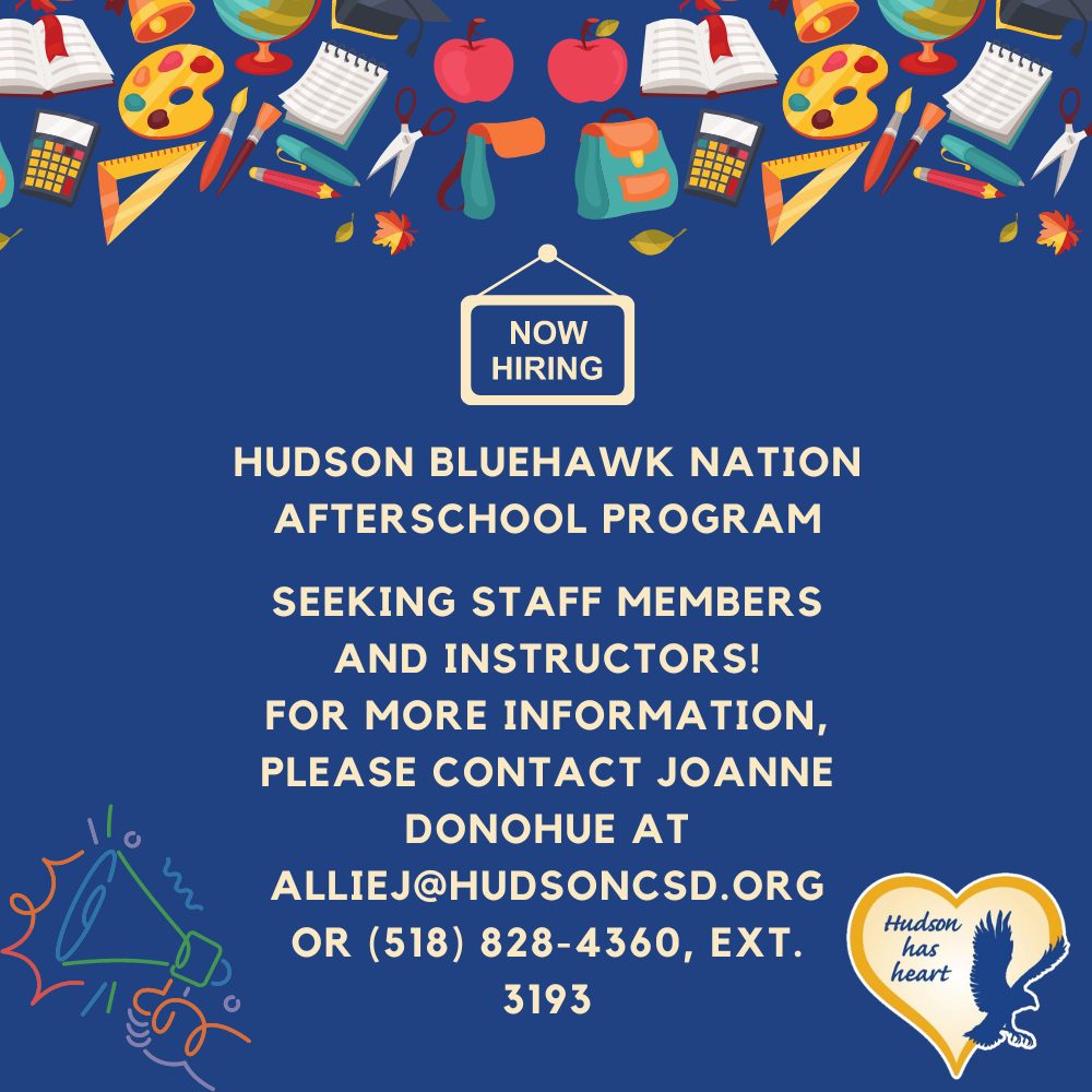 Hudson Bluehawk Nation ASP News Hudson City School District
