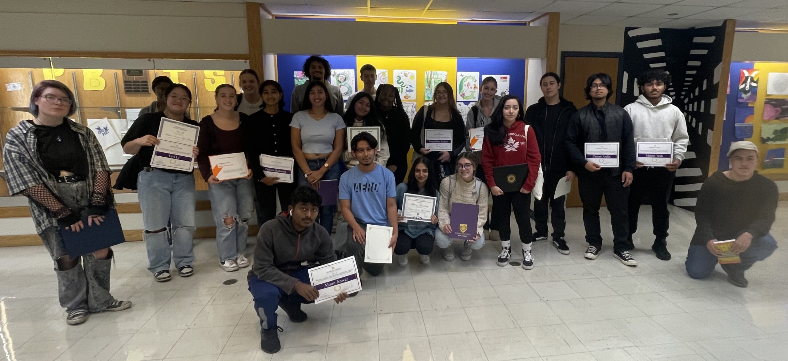 Hudson SHS Seniors Receive Junior Award Nominations Hudson City